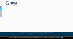 Desktop Screenshot of designdatamanager.com